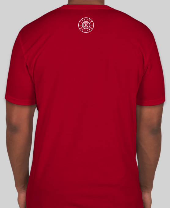 Jasper Holland Co - Vintage Design Mens T-shirt (Red)